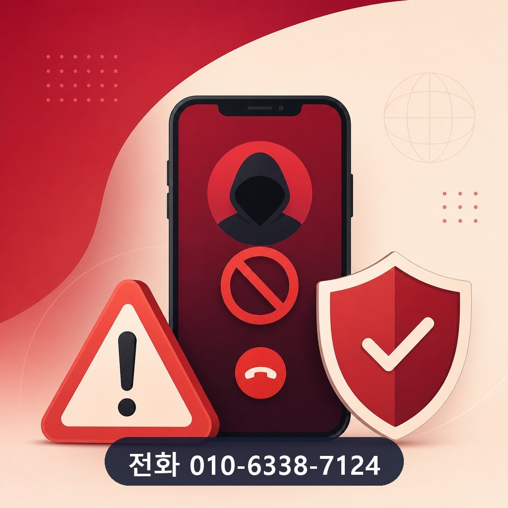 신용카드 한도 현금화 피해 예방 주의사항 이미지 · 문의 010-6338-7124
